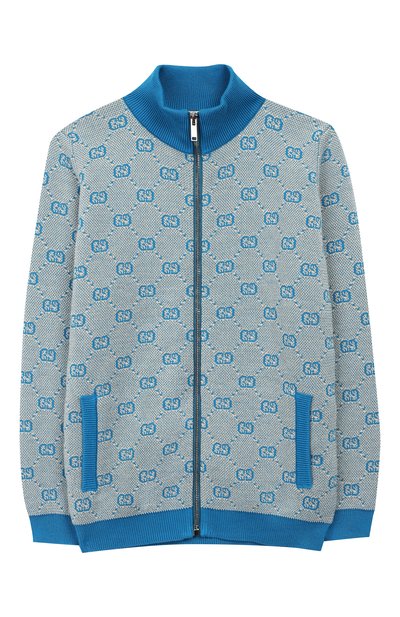 Кардиган из шерсти и хлопка GUCCI, арт. 574590/XKASZ, фото 1