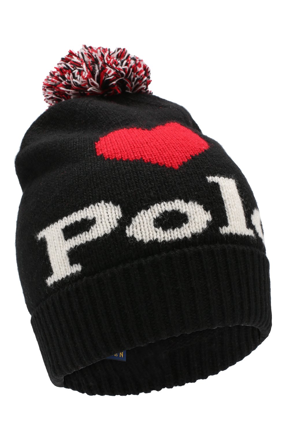 Шерстяная шапка POLO RALPH LAUREN черного цвета по цене 7220 руб., арт. 455765412, фото 1 Шерстяная шапка POLO RALPH LAUREN, арт. 455765412, фото 1