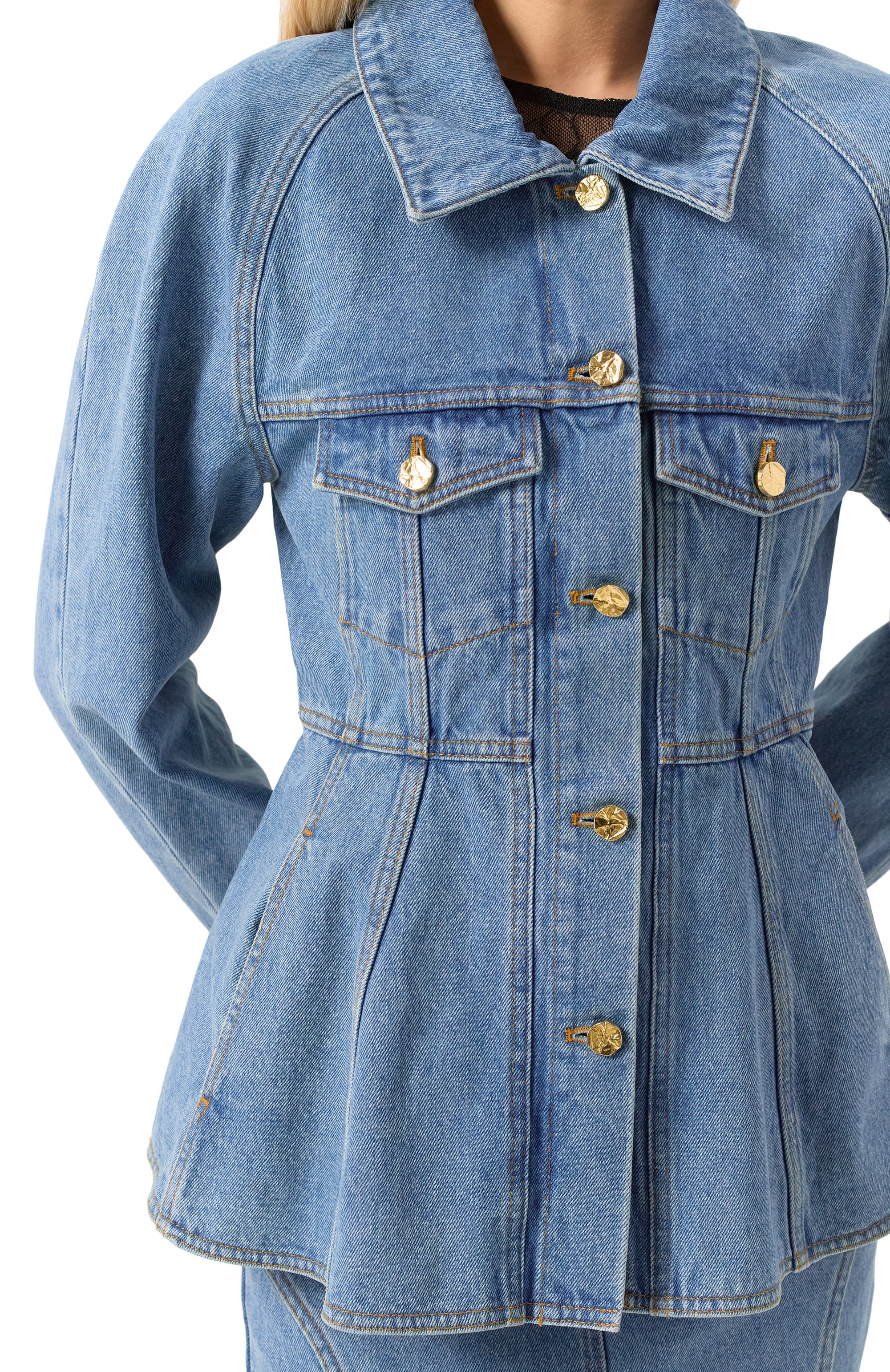 Джинсовый жакет NINA RICCI, арт. 24ADVE017/C01072, фото 5