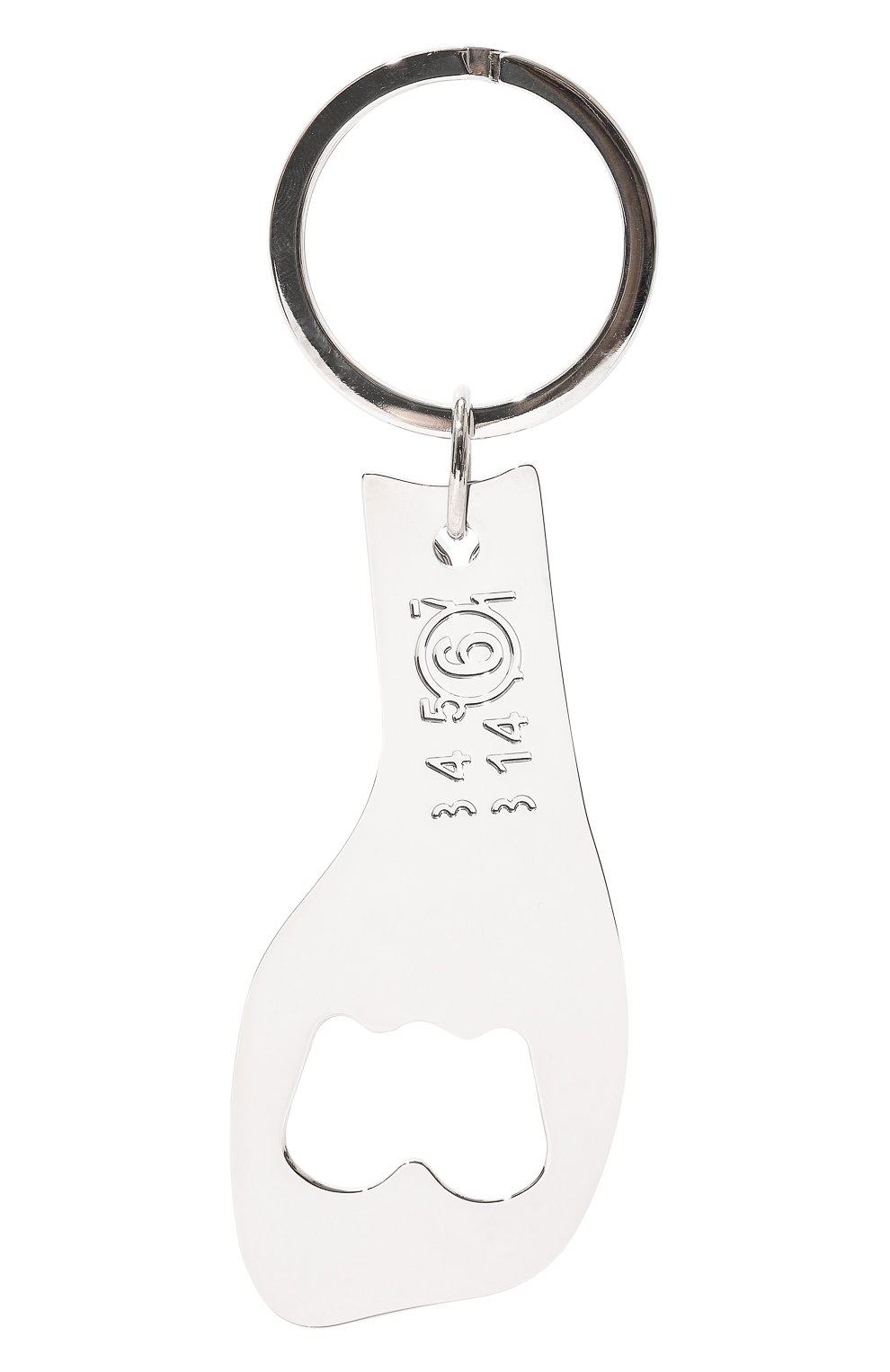 Брелок MM6 серебряного цвета по цене 24850 руб., арт. SM6UA0005 SV0194, фото 1 Брелок MM6, арт. SM6UA0005 SV0194, фото 1