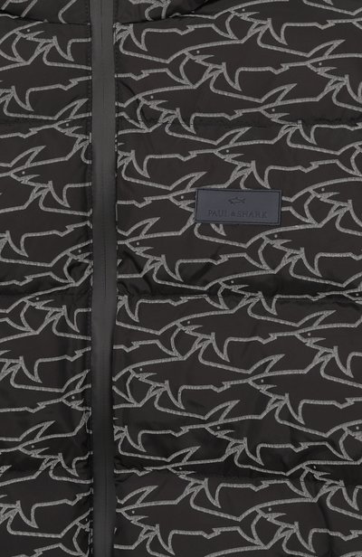 Пуховик PAUL & SHARK JUNIOR черного цвета по цене 66500 руб., арт. WUS011/L3BB3_001, фото 3 Пуховик PAUL & SHARK JUNIOR, арт. WUS011/L3BB3_001, фото 3
