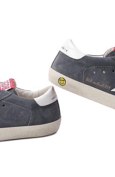 Замшевые кеды old school GOLDEN GOOSE DELUXE BRAND, арт. GYF00111.F008036, фото 5