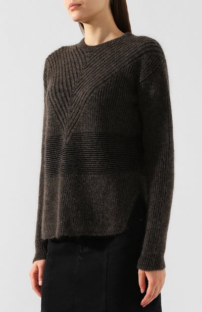 Пуловер RICK OWENS черного цвета по цене 75250 руб., арт. RP19F5660/KFI, фото 3 Пуловер RICK OWENS, арт. RP19F5660/KFI, фото 3