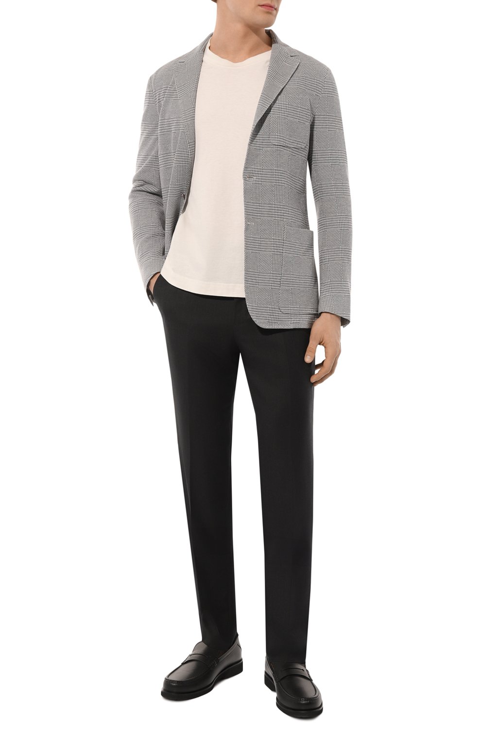 Хлопковый пиджак CANALI, арт. J0147/JJ01972, фото 3