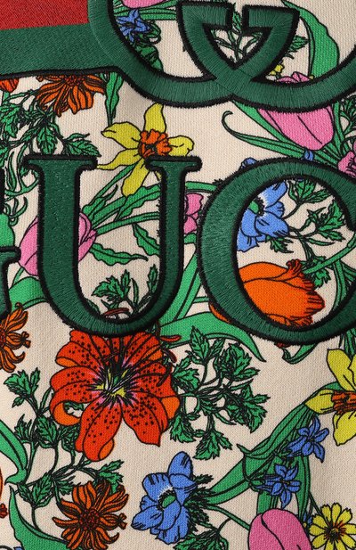 Хлопковое худи GUCCI, арт. 610156/XJCCI, фото 5