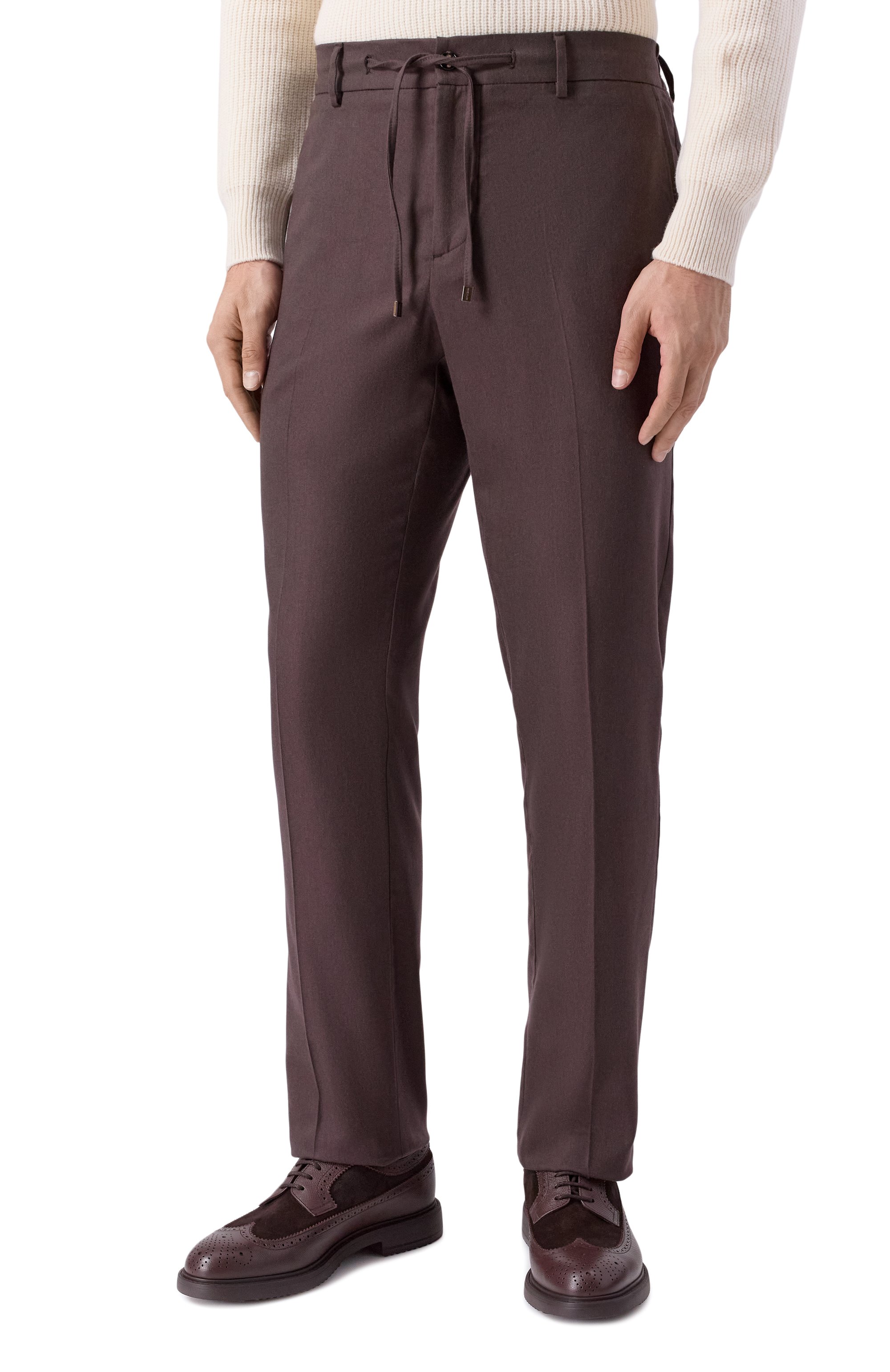 Брюки �из хлопка и лиоцелла BERWICH, арт. SPIAGGIA 20/AB1474, фото 3