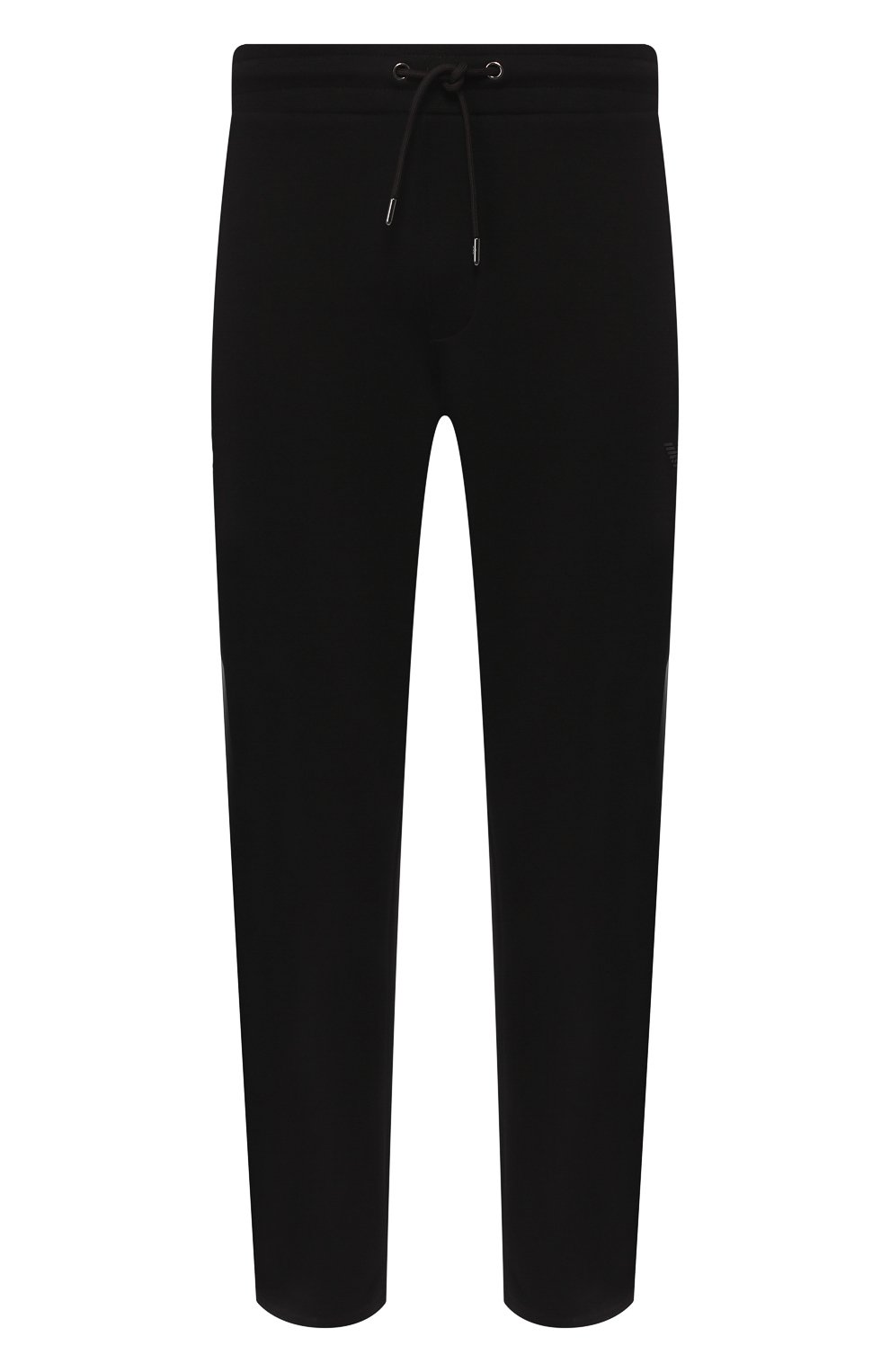 Хлопковые брюки прямого кроя с поясом на резинке EMPORIO ARMANI, арт. 8N1P87/1J07Z, фото 1