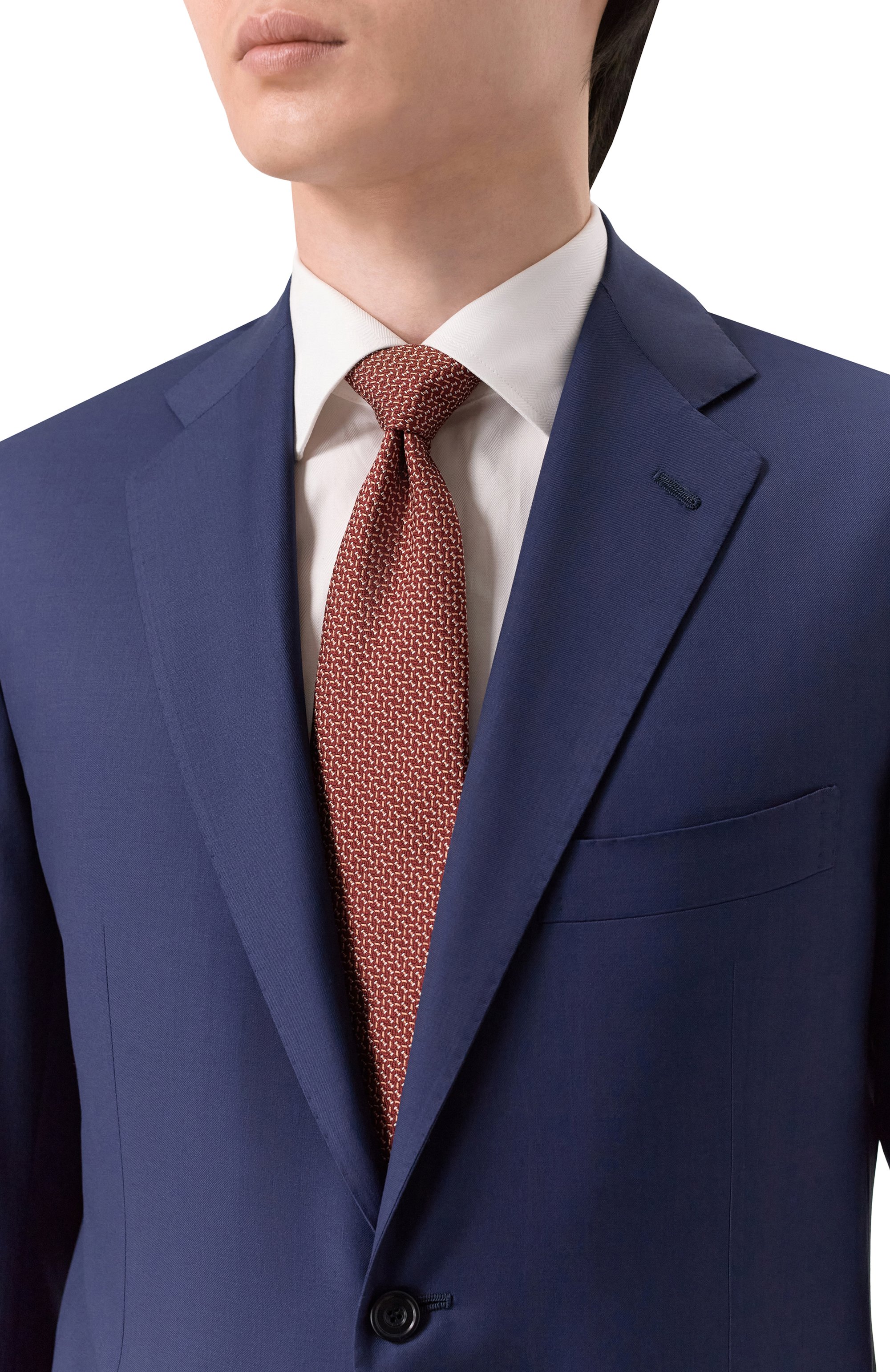 Шелковый галстук BRIONI, арт. 062I00/PD469, фото 2