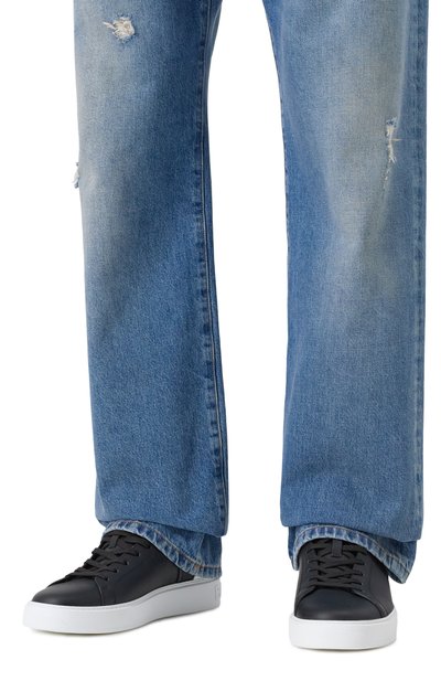 Кожаные кеды b-court BALMAIN, арт. DM1VI288/LVTR, фото 3