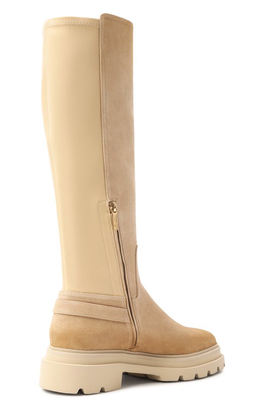 Комбинированные сапоги Santoni WSEG71065G0MTHI0 Бежевый  WSEG71065G0MTHI0 Фото 5