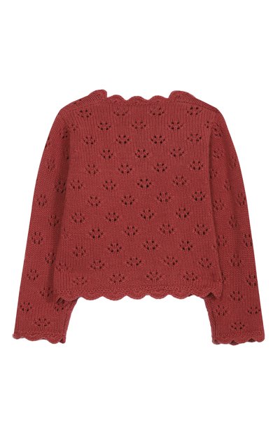 Шерстяной кардиган IL GUFO, арт. A25GGF0013EM220/2-4, фото 2