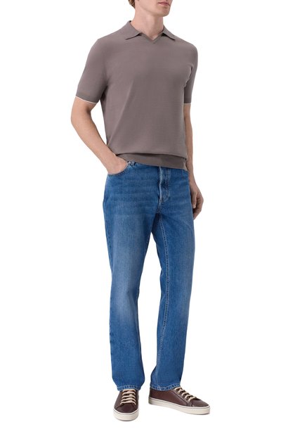 Хлопковое поло BRUNELLO CUCINELLI, арт. M29800145, фото 2