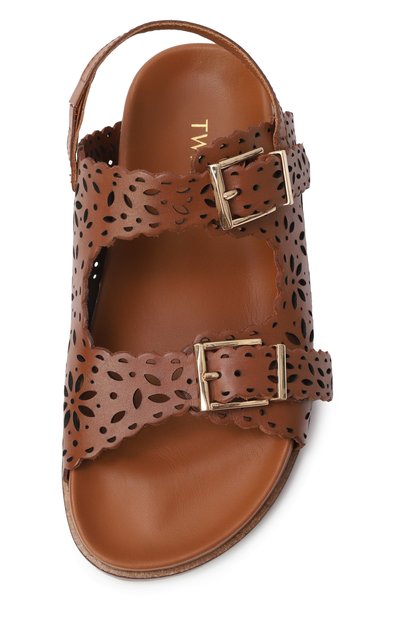 Кожаные сандалии TWINSET, арт. 251GCJ046/35-40, фото 4