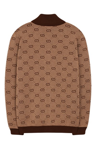 Кардиган из шерсти и хлопка GUCCI, арт. 574590/XKASZ, фото 2