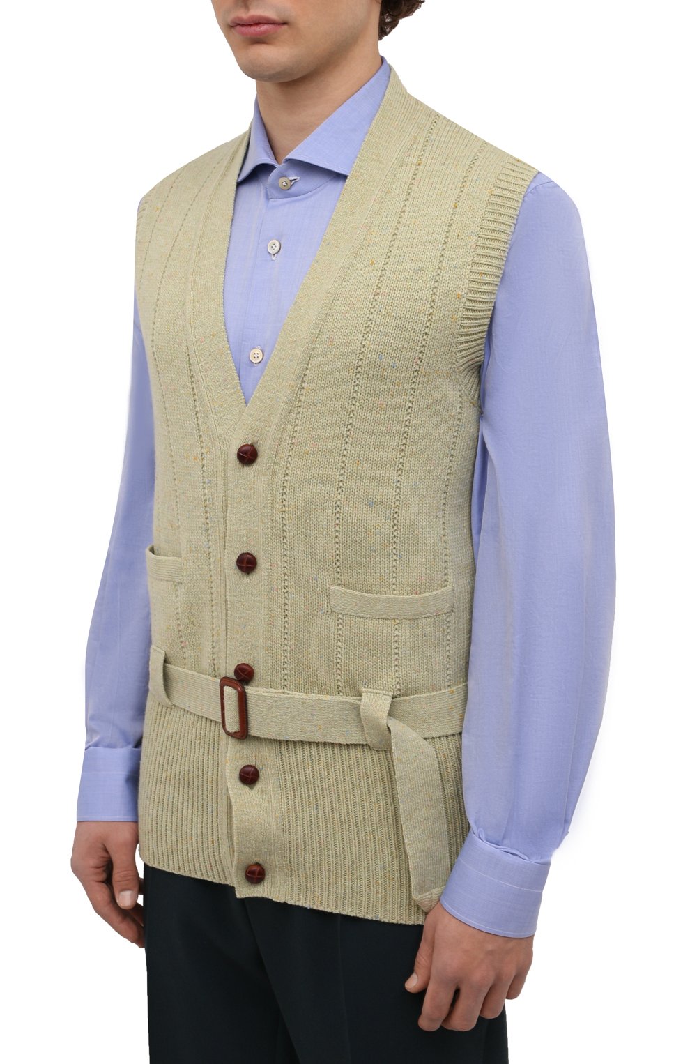 Шерстяной жилет GUCCI, арт. 673870/XKB3A, фото 3