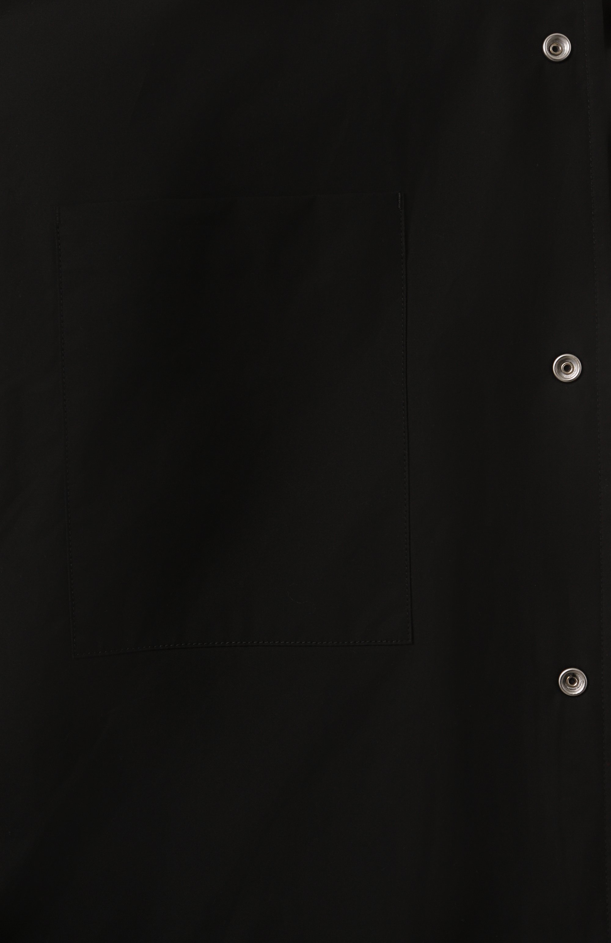 Хлопковая куртка-рубашка JIL SANDER черного цвета по цене 218000 руб., арт. J23BN0003-J45026, фото 6 Хлопковая куртка-рубашка JIL SANDER, арт. J23BN0003-J45026, фото 6