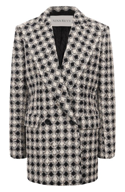 Женский твидовый жакет NINA RICCI, арт. 25ACVE010/W00362
