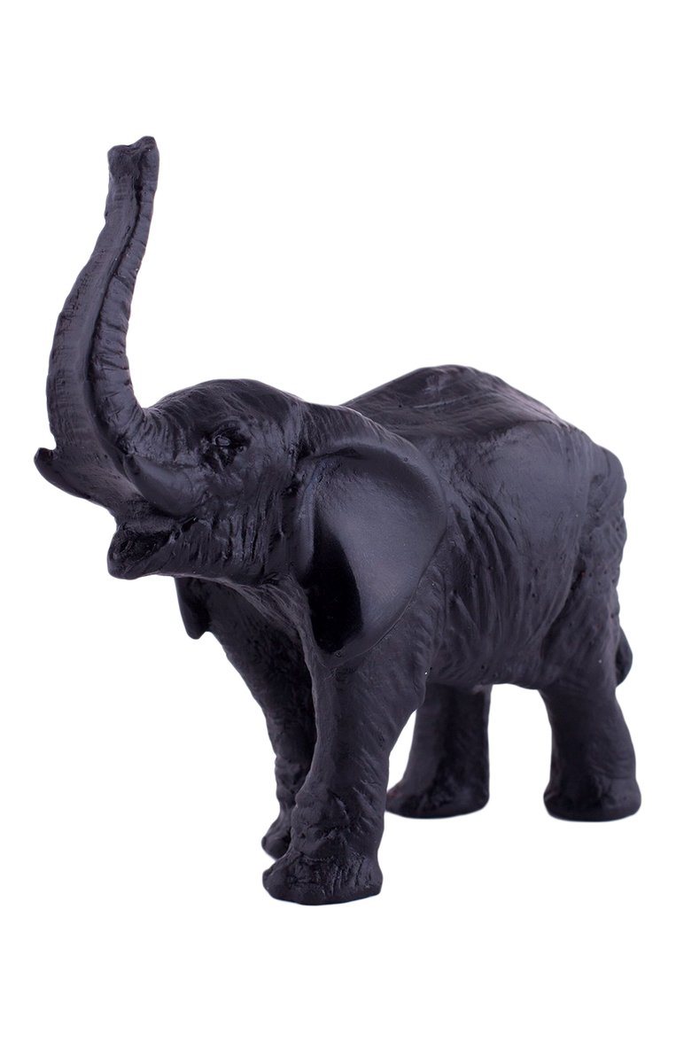 Скульптура elephant DAUM черного цвета, арт. 03238-2 | Фото 1 (Нос: Не проставлено; Региональные ограничения белый список (Axapta Mercury): Не проставлено; Ограничения доставки: fragile-2)