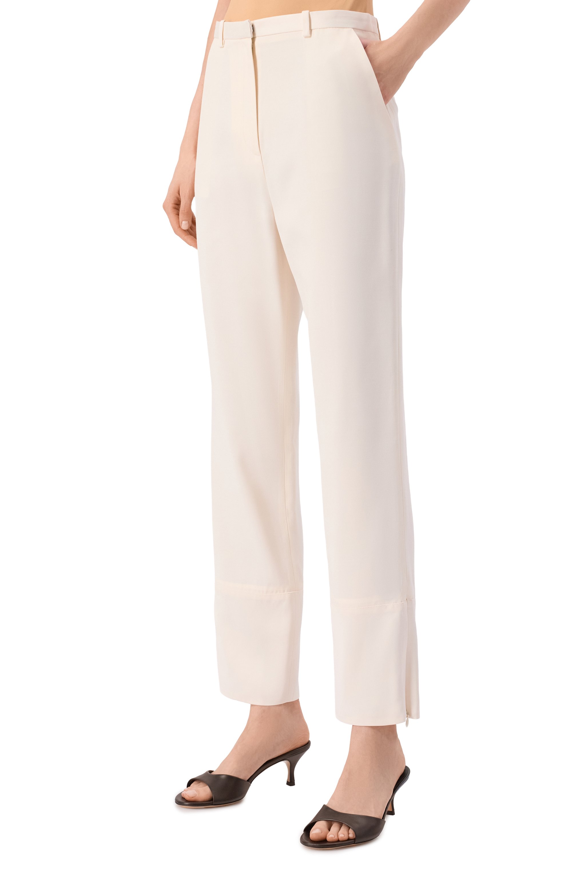 Брюки из вискозы и шерсти LOULOU DE SAISON, арт. MAH0NEY, фото 3