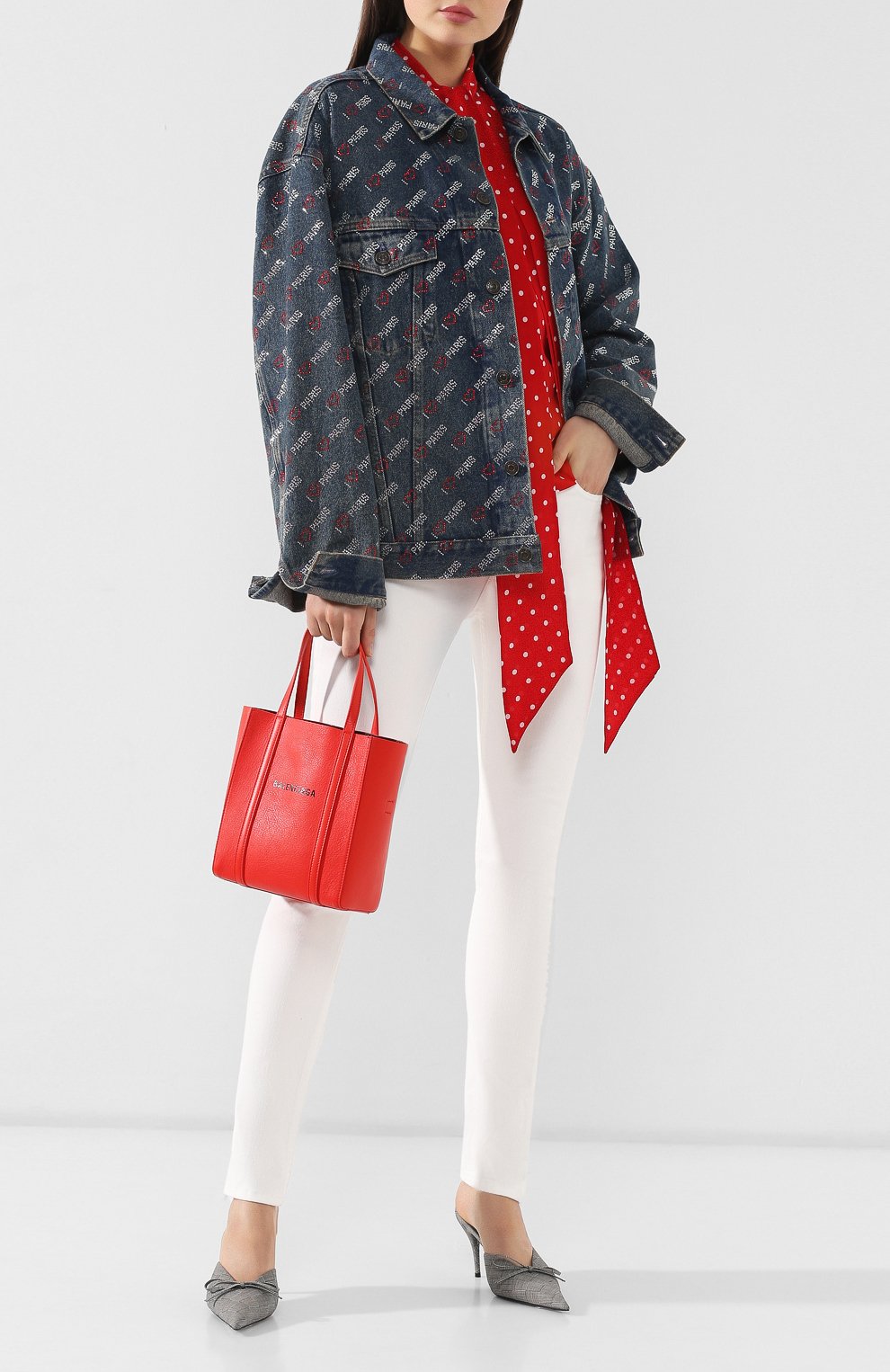 Джинсовая куртка BALENCIAGA, арт. 583430/TDW15, фото 2