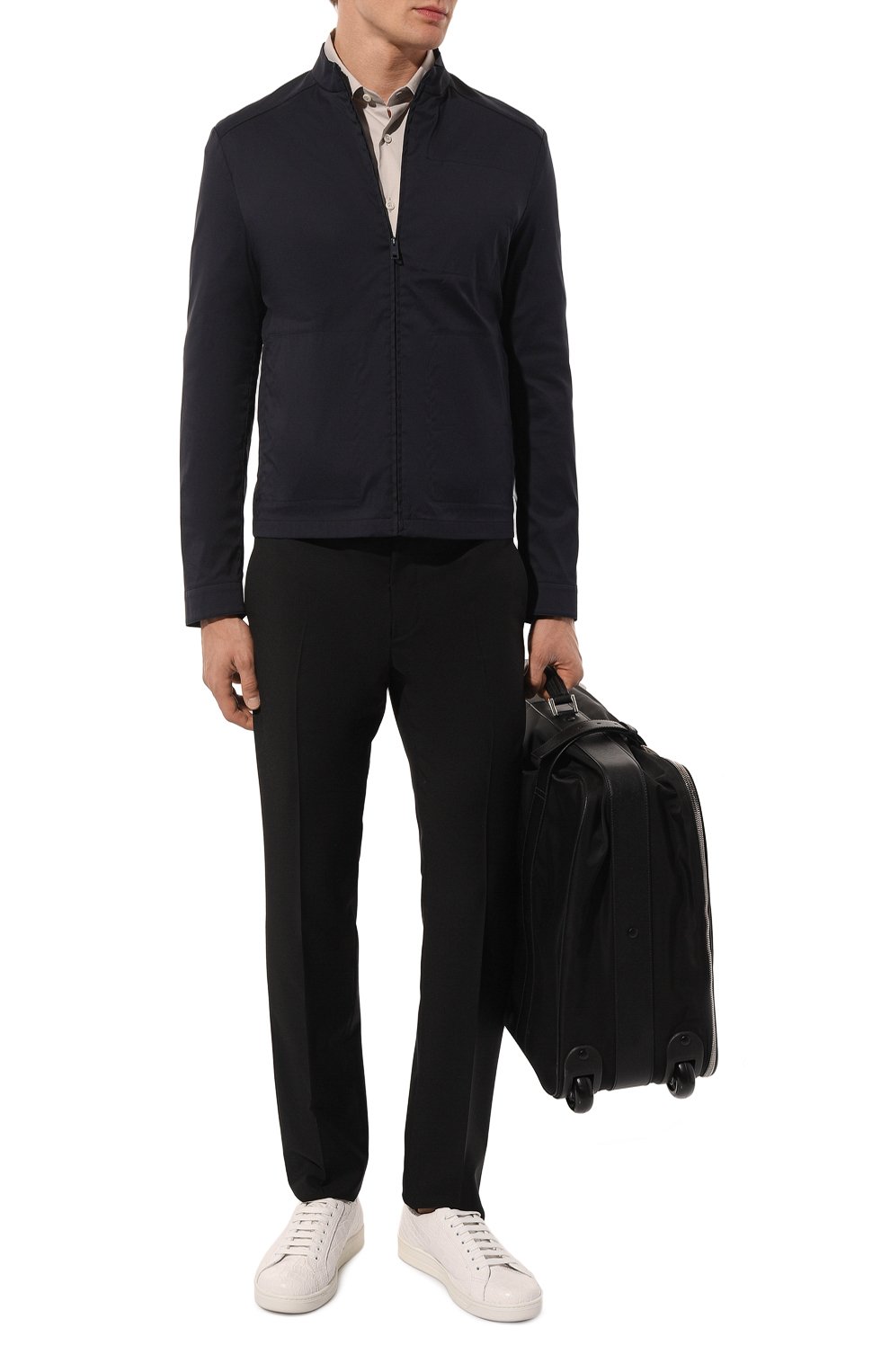 Хлопковая рубашка PRADA, арт. UCN122-F62-F0164-172, фото 2