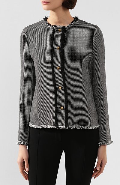 Жакет BY MALENE BIRGER черного цвета по цене 46700 руб., арт. Q67382005/MALIN, фото 3 Жакет BY MALENE BIRGER, арт. Q67382005/MALIN, фото 3