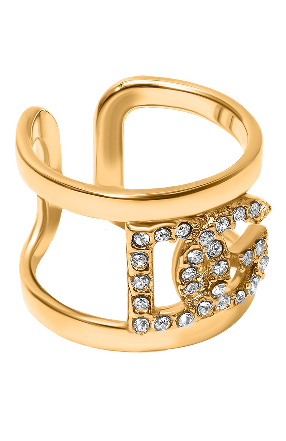 Кольцо DOLCE & GABBANA золотого цвета по цене 30850 руб., арт. WR08L4 W1111/G0LD, фото 1 Кольцо DOLCE & GABBANA, арт. WR08L4 W1111/G0LD, фото 1