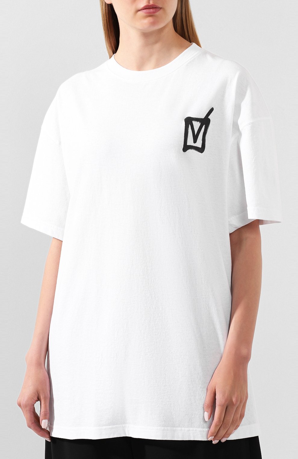 Хлопковая футболка VETEMENTS, арт. UAH21TR513 1600/W, фото 3