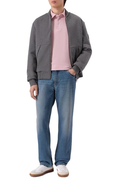 Поло из хлопка и лиоцелла PAUL&SHARK, арт. 26411253_001, фото 2