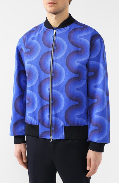 Хлопковый бомбер DRIES VAN NOTEN, арт. 191-20538-7070, фото 3