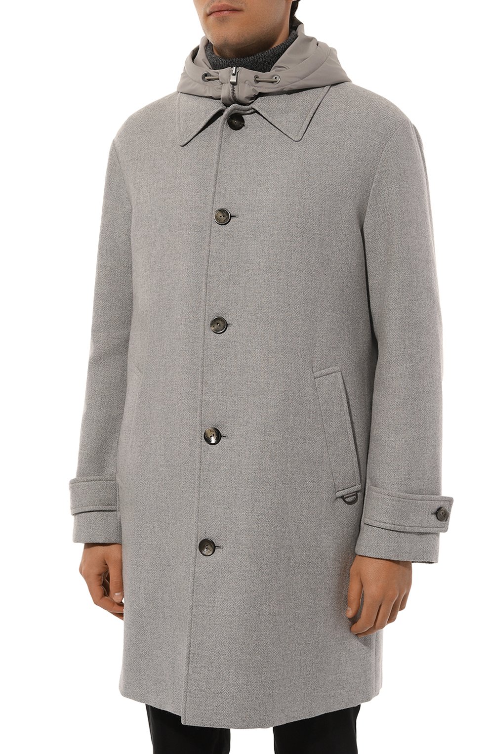 Утепленное пальто AGNONA, арт. TL08U3E/R7008E, фото 3