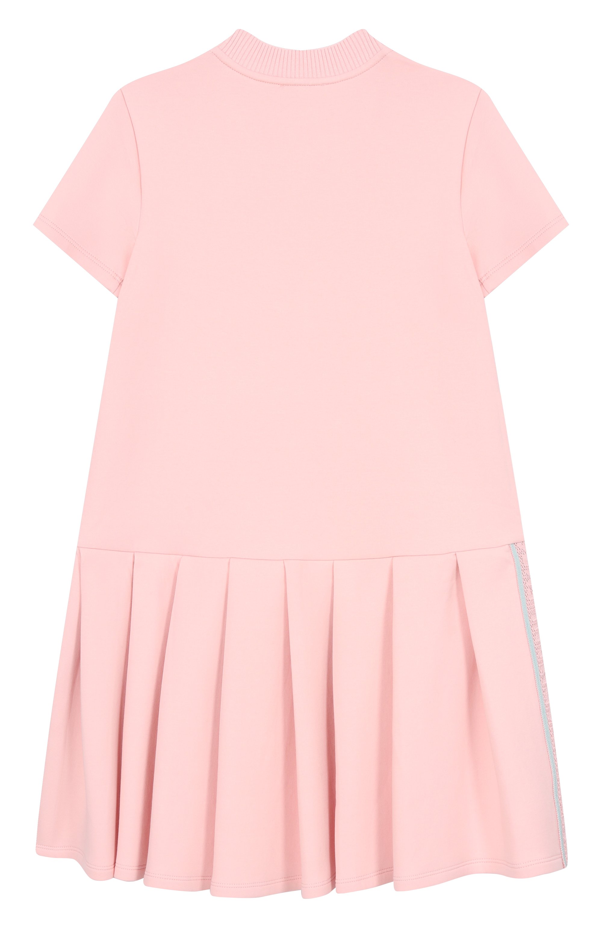 Хлопковое платье EMPORIO ARMANI светло-розового цвета по цене 26600 руб., арт. EG000612/AF10126, фото 2 Хлопковое платье EMPORIO ARMANI, арт. EG000612/AF10126, фото 2