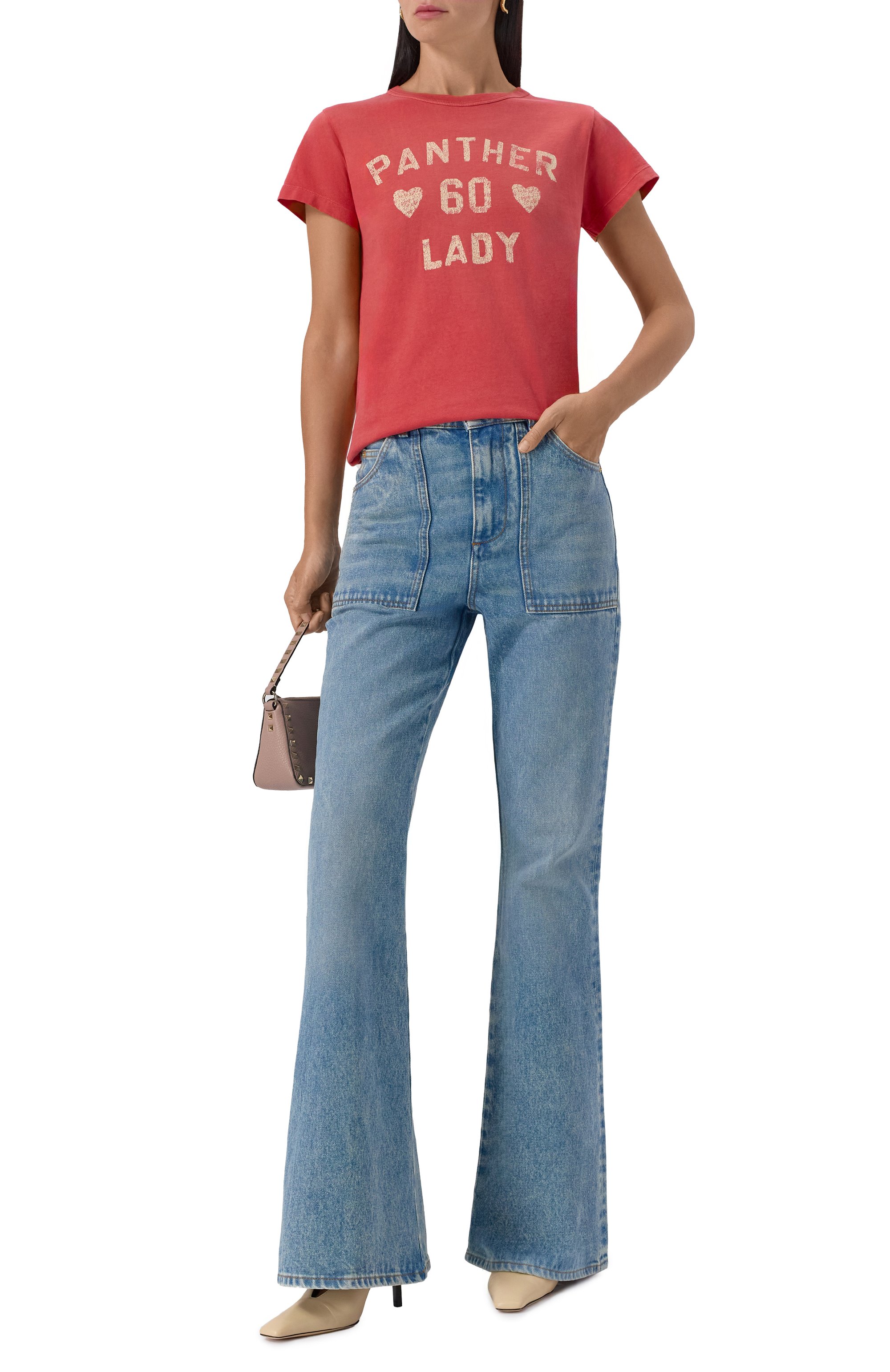 Хлопковая футболка VALENTINO, арт. 7B3MG24Y/9GL, фото 2