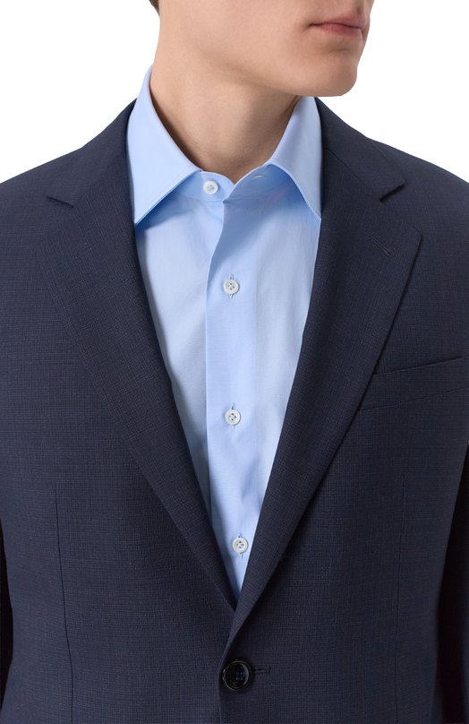 Шерстяной костюм Giorgio Armani GM000605/TE20773 Синий  GM000605/TE20773 Фото 6