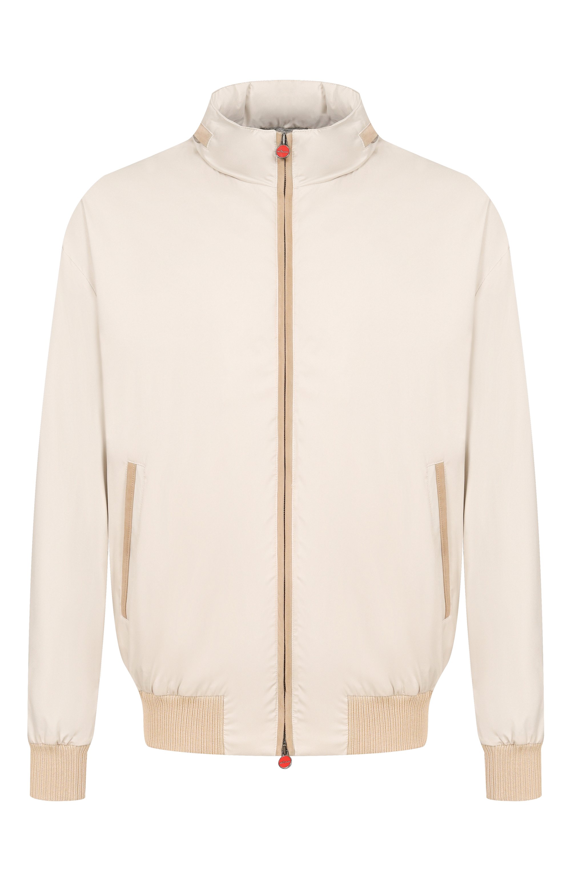 Бомбер KITON кремового цвета по цене 539500 руб., арт. UW2314V0822H, фото 1 Бомбер KITON, арт. UW2314V0822H, фото 1