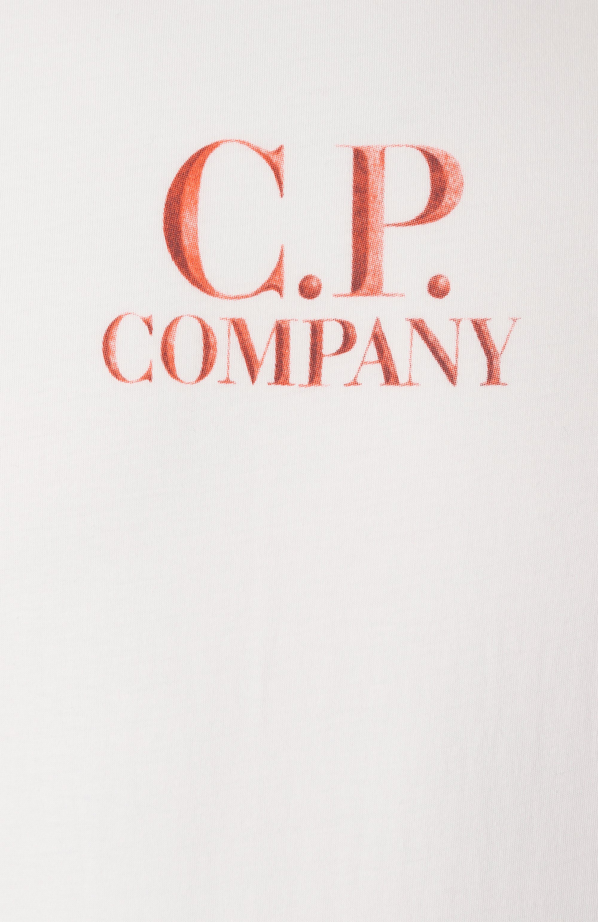 Хлопковая футболка C.P. COMPANY, арт. 18CMTS141A005100W, фото 6