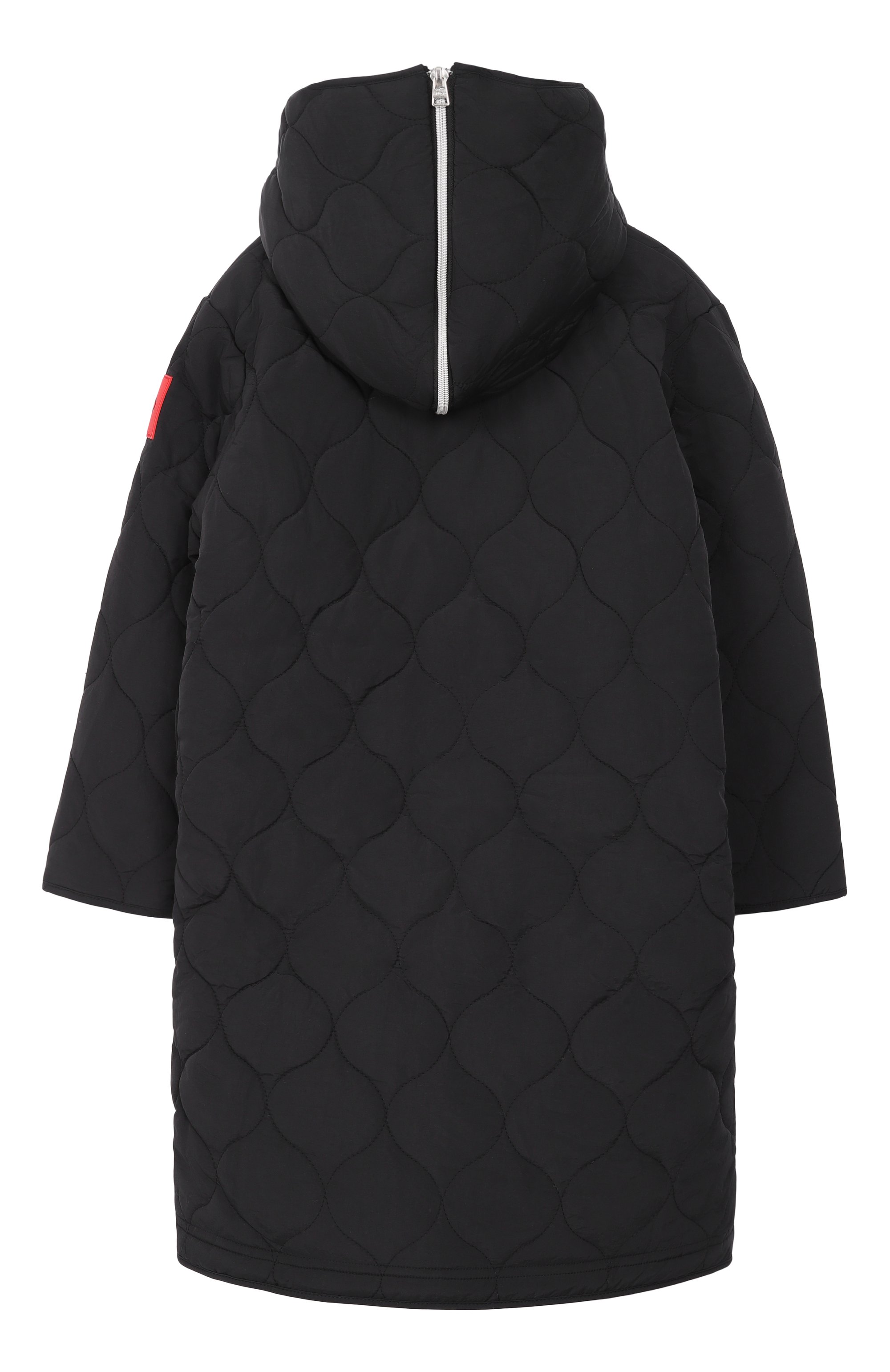 Утепленная парка HUGO черного цвета по цене 38700 руб., арт. G00526, фото 2 Утепленная парка HUGO, арт. G00526, фото 2