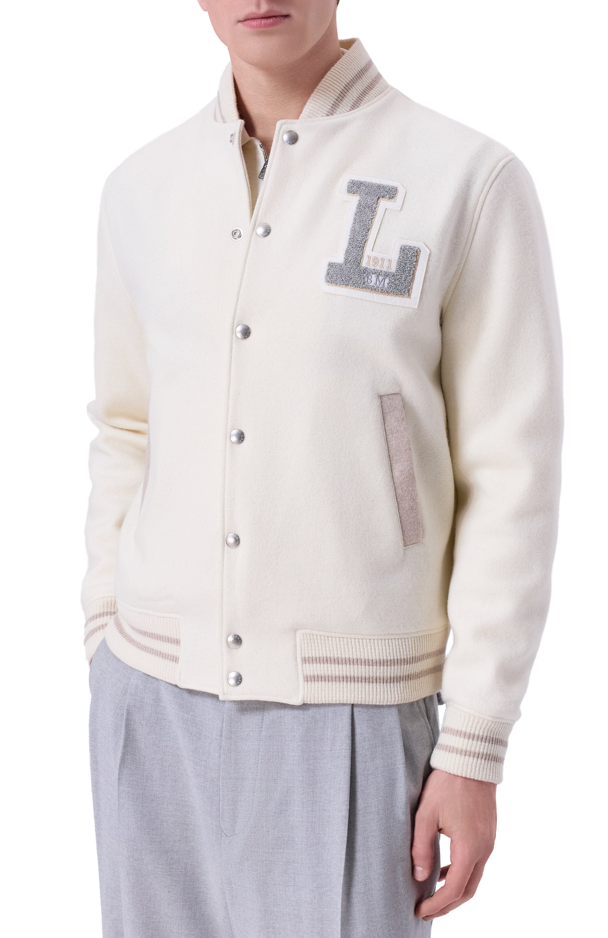Шерстяной бомбер L.B.M. 1911, арт. 9379/55700, фото 3