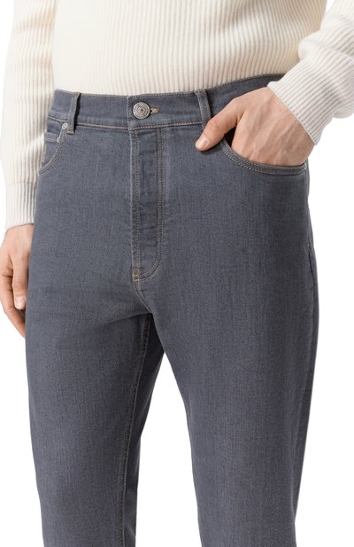 Джинсы iconic fit BRUNELLO CUCINELLI, арт. M230P01090, фото 5