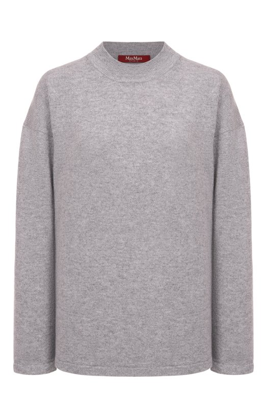 Свитер из шерсти и кашемира Max Mara Studio PISAN0 Серый PISAN0