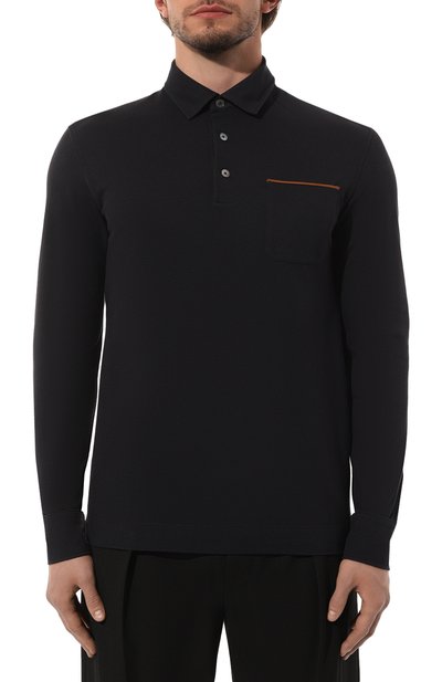 Хлопковое поло ZEGNA, арт. UD392A7/D757, фото 3