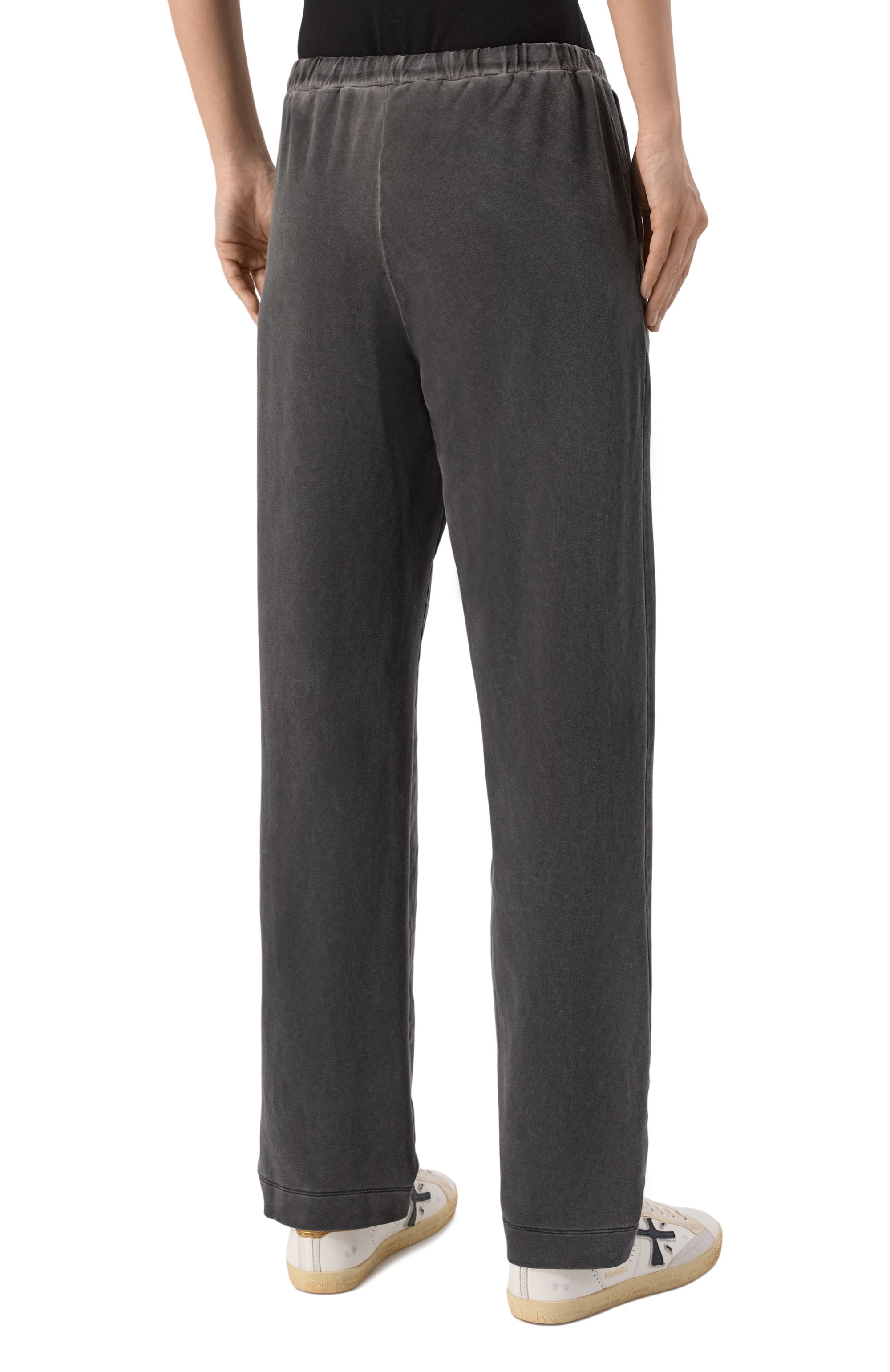 Хлопковые брюки RUBAN серого цвета по цене 40630 руб., арт. RSS25-16.3.62.4, фото 4 Хлопковые брюки RUBAN, арт. RSS25-16.3.62.4, фото 4