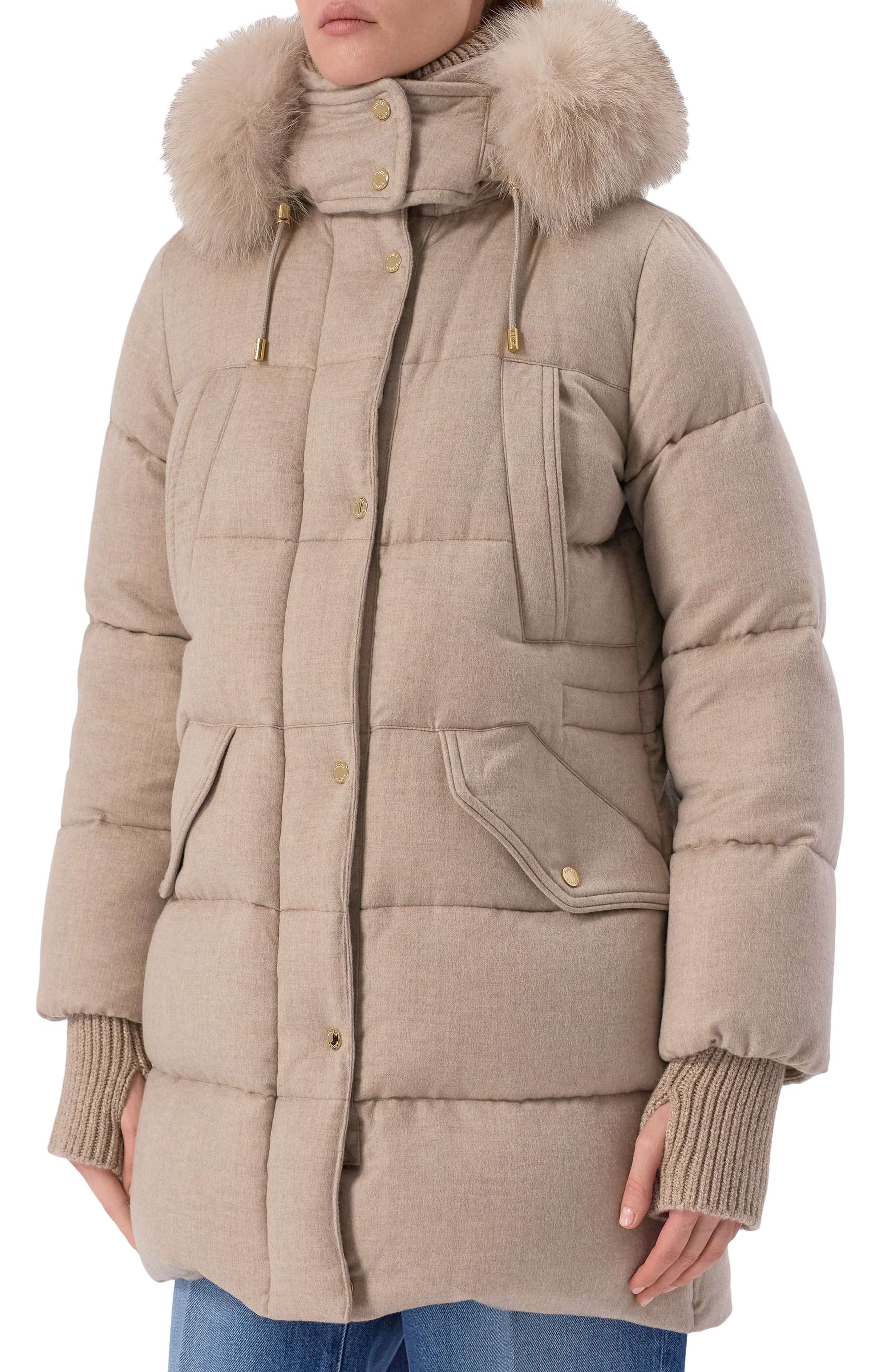 Кашемировый пуховик talassa-il MOORER, арт. TALASSA/IL, фото 3