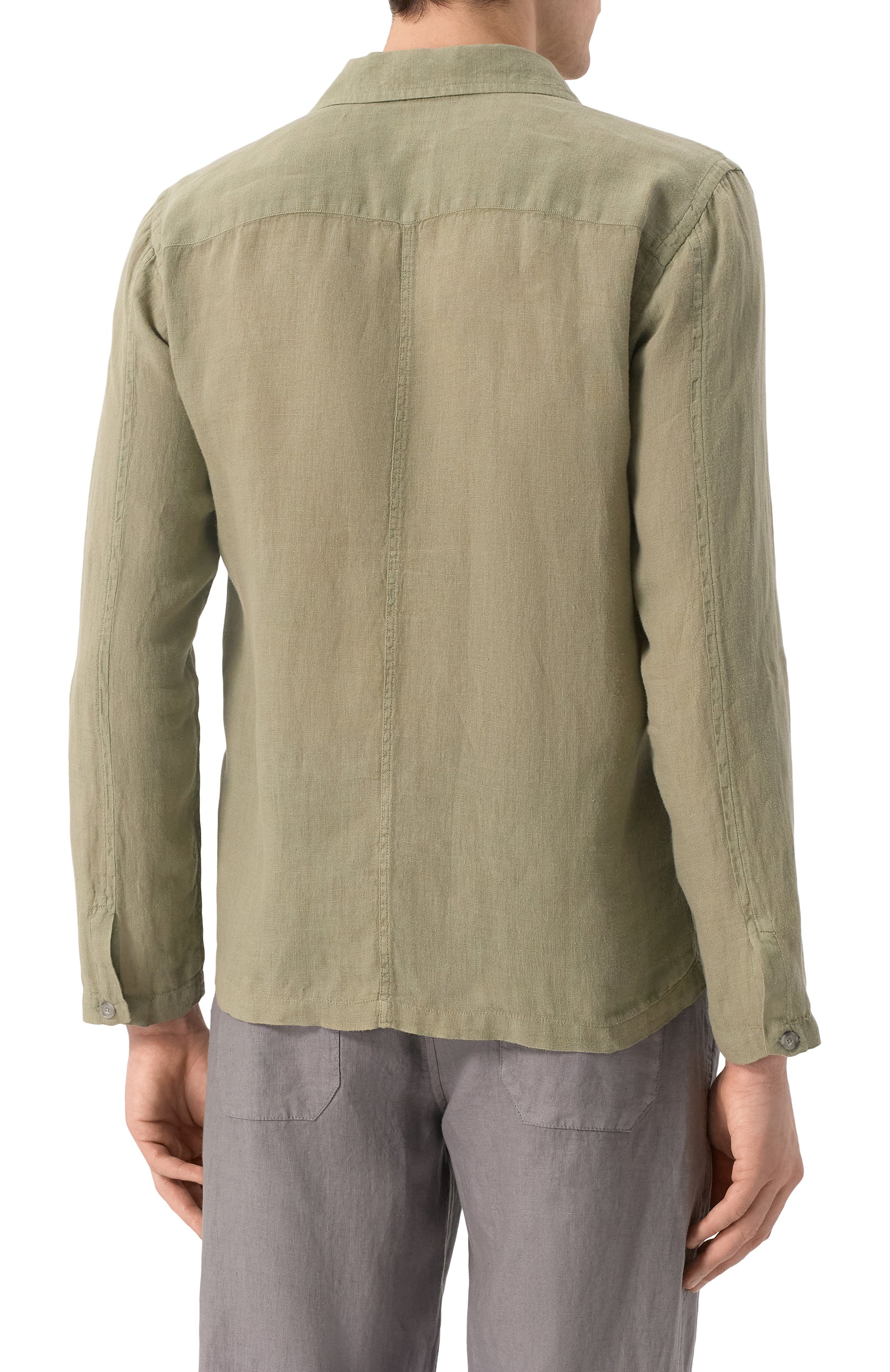 Льняная рубашка 120% LINO, арт. 32ALIM19QB/0115/000, фото 4