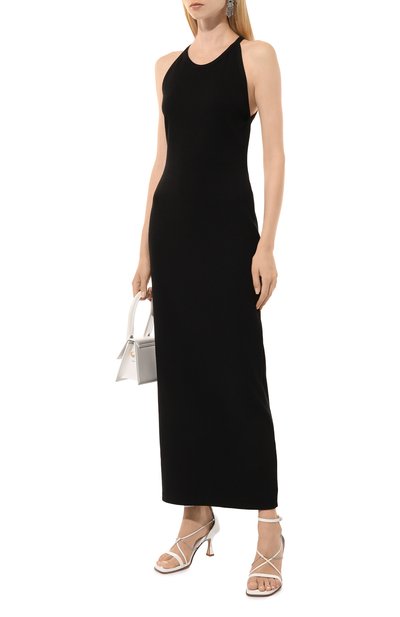 Хлопковое платье SASHAVERSE черного цвета по цене 36450 руб., арт. D166/CNC.CSN/3302.900/SS24, фото 2 Хлопковое платье SASHAVERSE, арт. D166/CNC.CSN/3302.900/SS24, фото 2