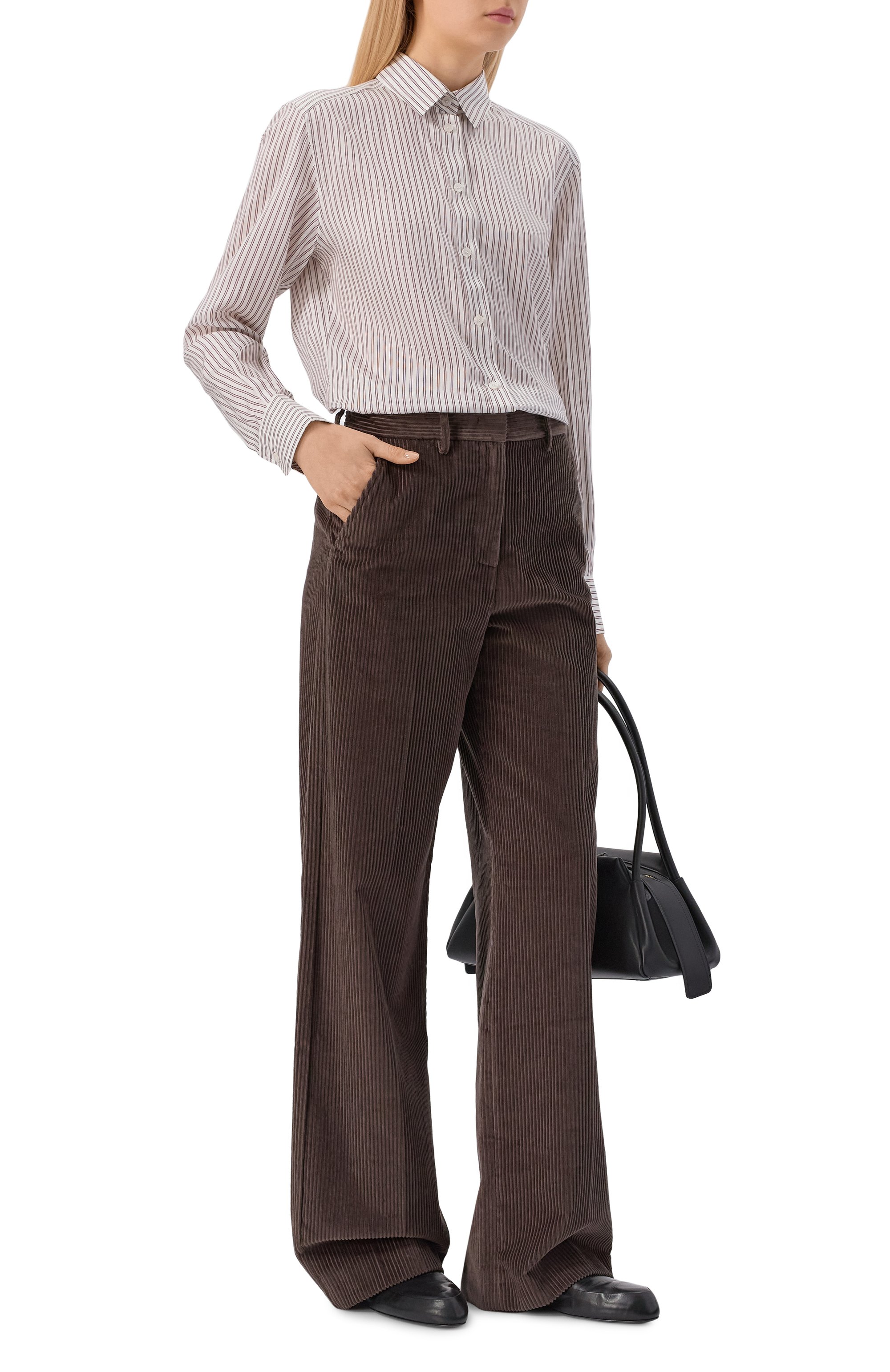 Вельветовые брюки WEEKEND MAX MARA, арт. TANIA, фото 2