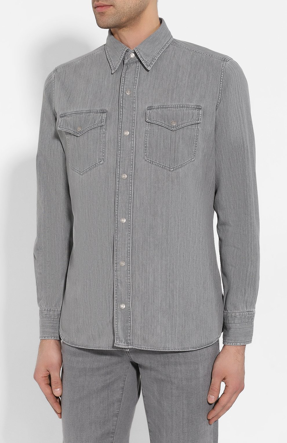 Джинсовая рубашка TOM FORD, арт. 7FT410/94U2HE, фото 3