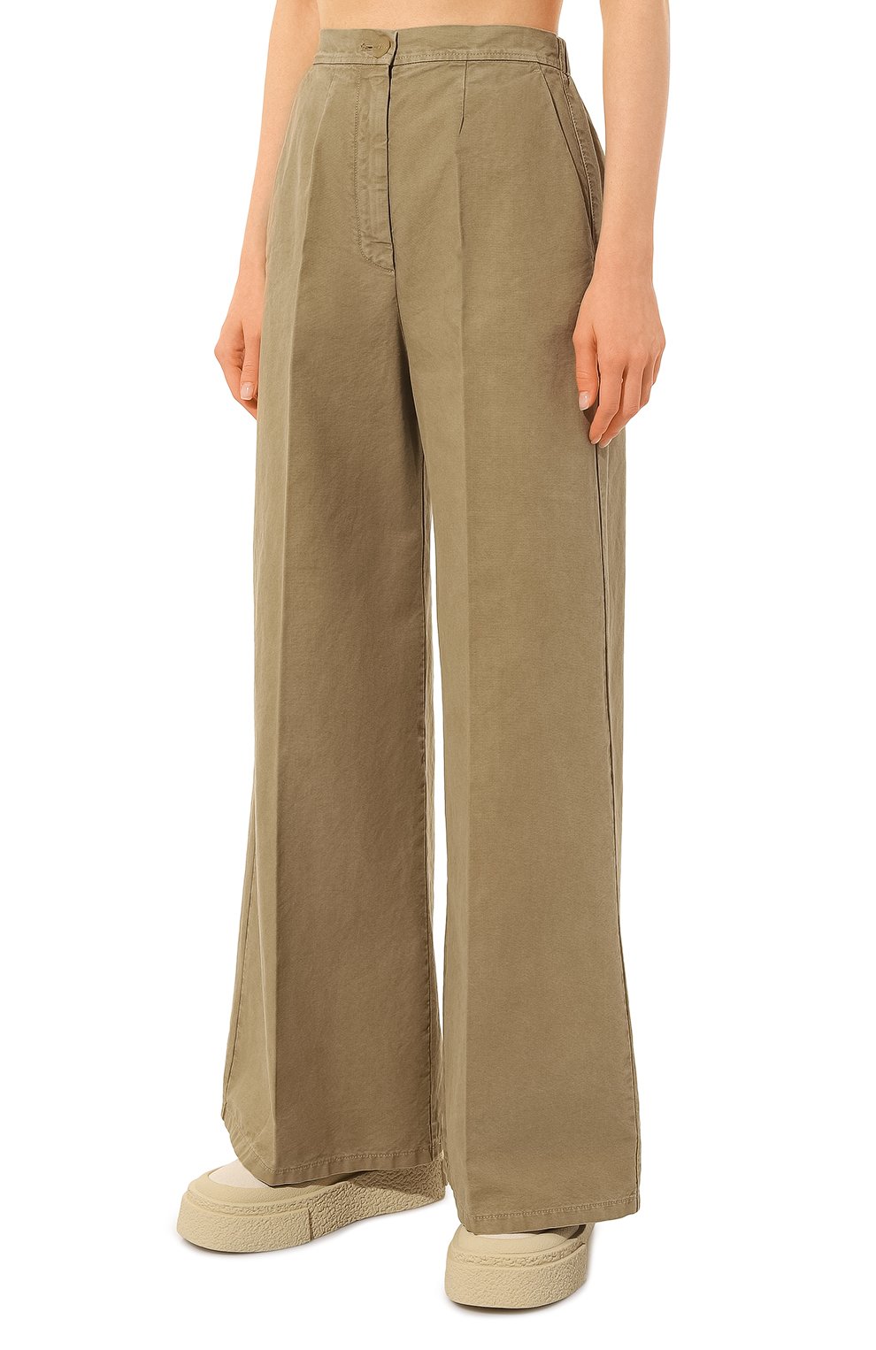 Хлопковые брюки FORTE_FORTE, арт. 10034, фото 3