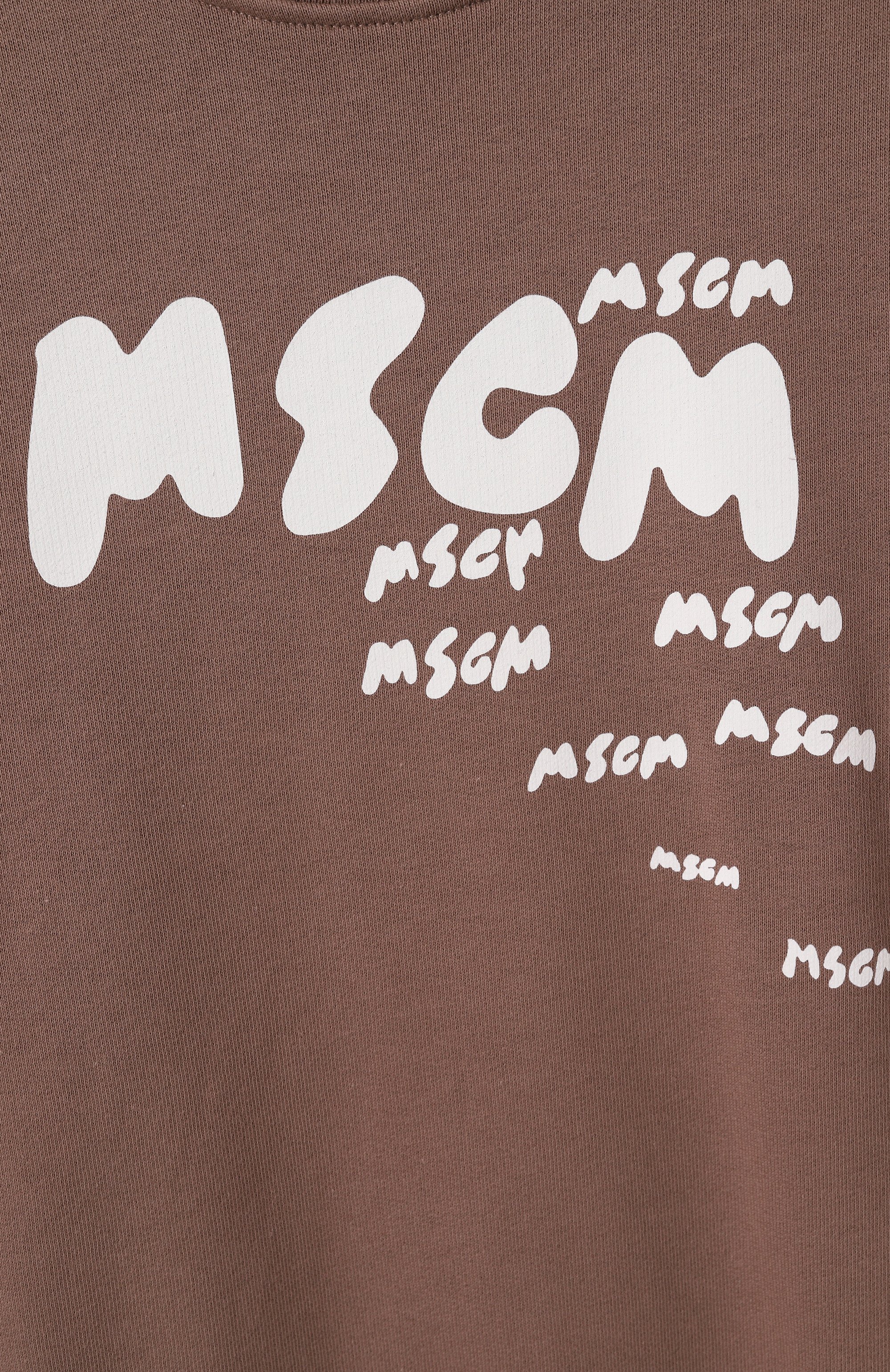 Хлопковый свитшот MSGM KIDS, арт. S5MSJBSW010, фото 3