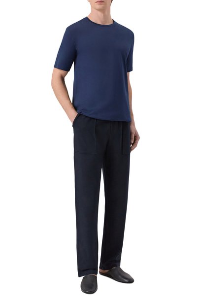 Хлопковая футболка HANRO, арт. 075430, фото 2